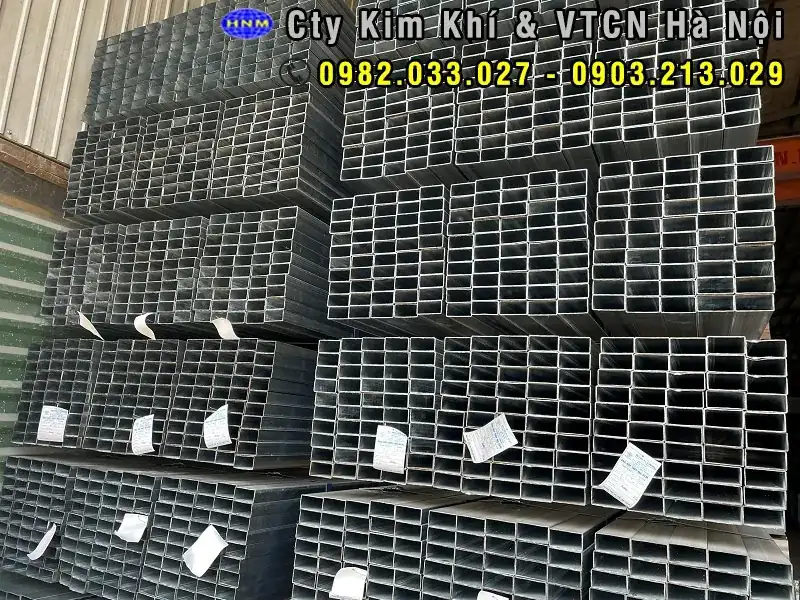 Thép hộp đen, thép hộp mạ kẽm - sản phẩm thép hộp