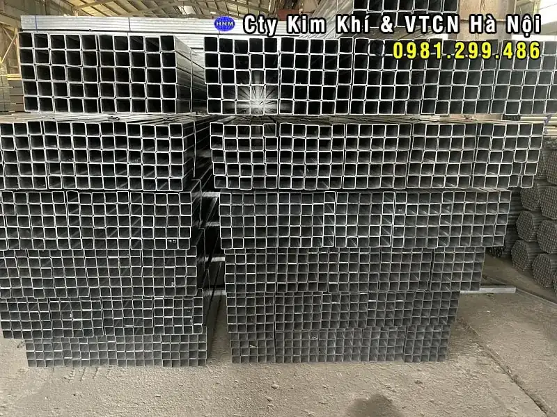 Thép hộp đen, thép hộp mạ kẽm - sản phẩm thép hộp
